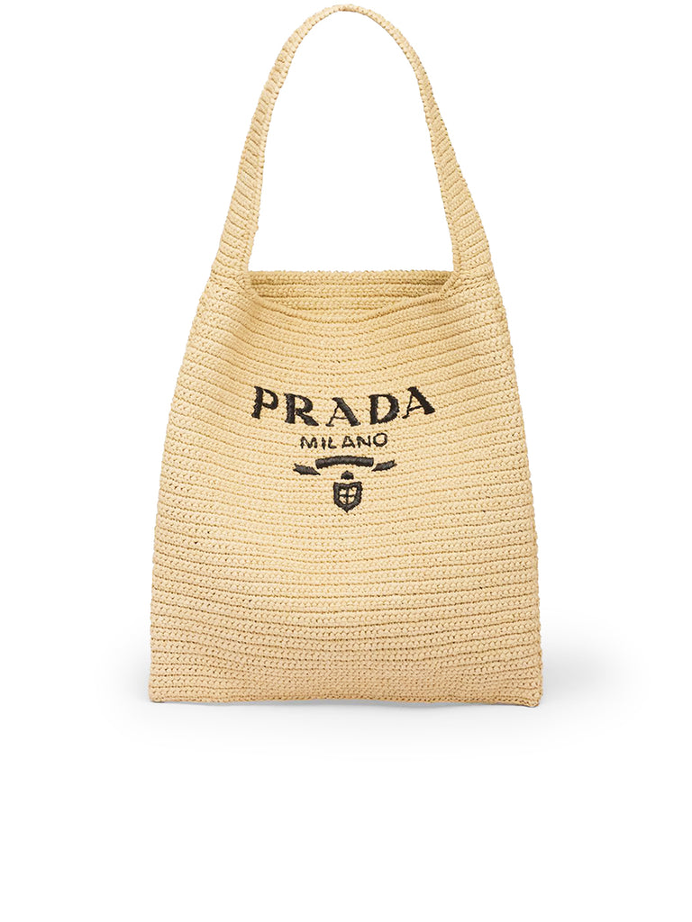 Raffia Tote Bag in Natural