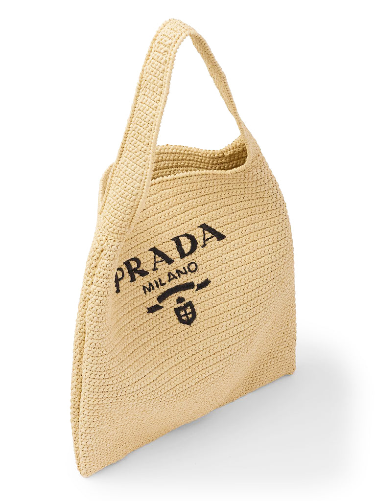 Raffia Tote Bag in Natural