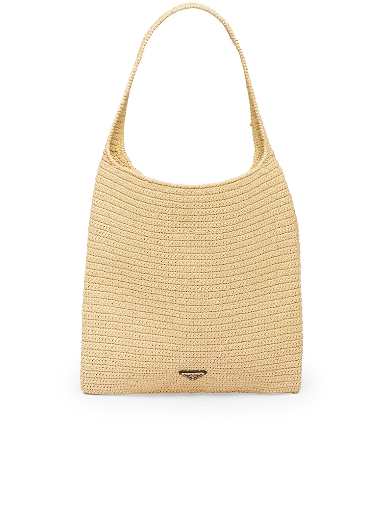 Raffia Tote Bag in Natural
