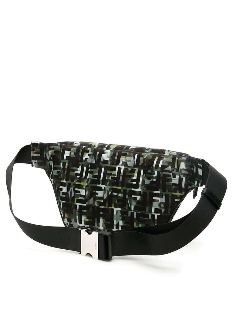 FF Logo Camouflage Belt Pack back view