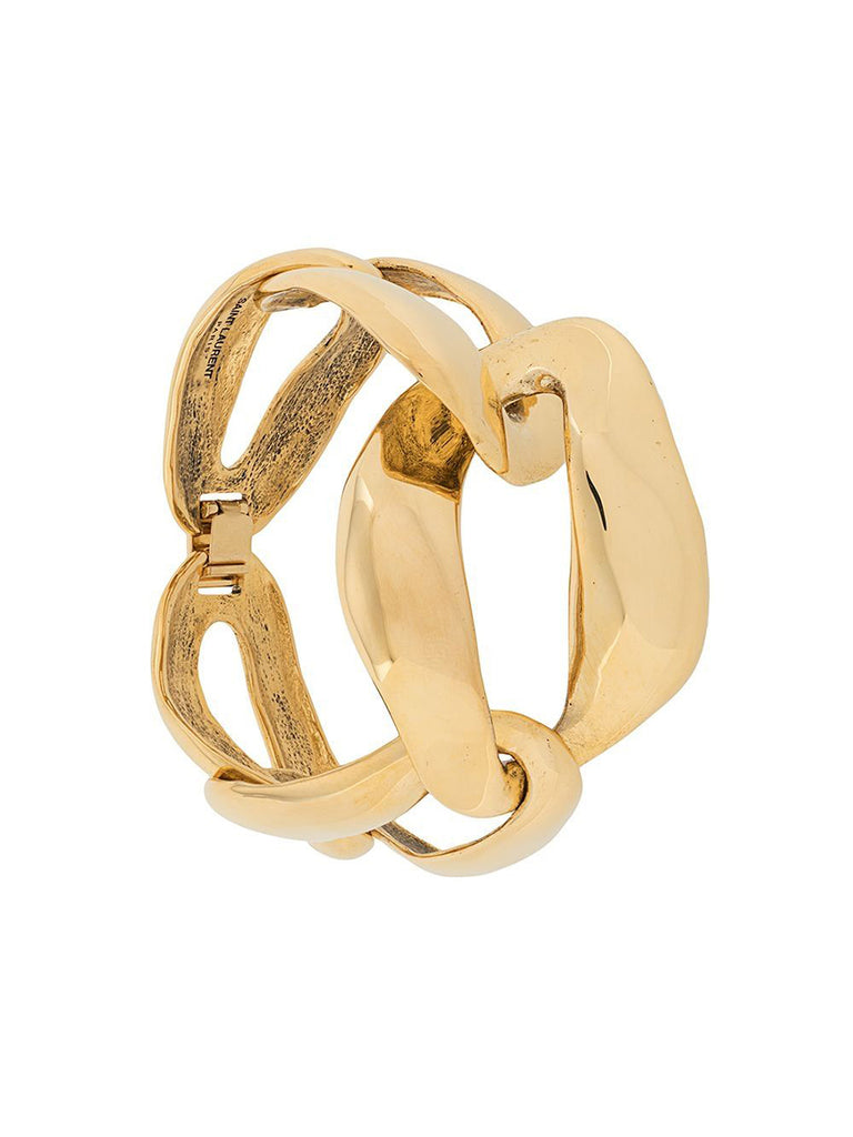 Wavy Chain Bracelet in Metal