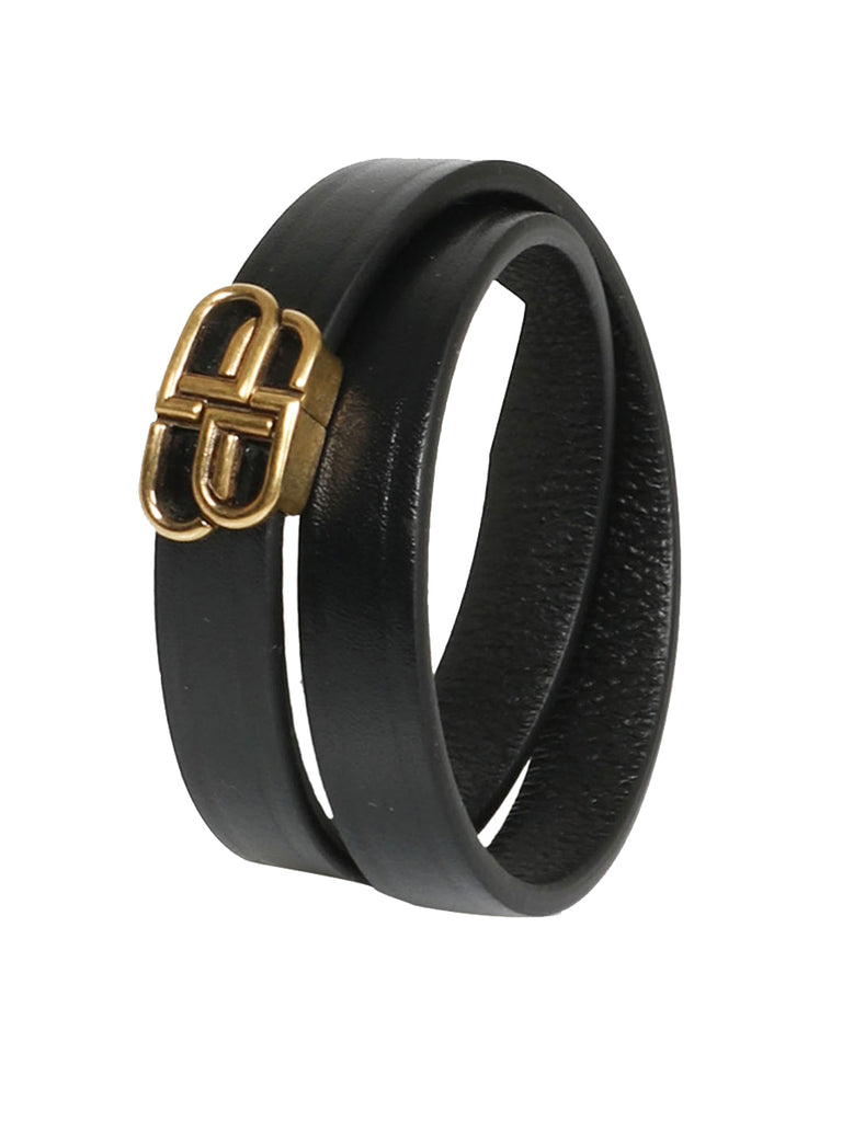 BALENCIAGA Australia | BB Double Wrap Bracelet