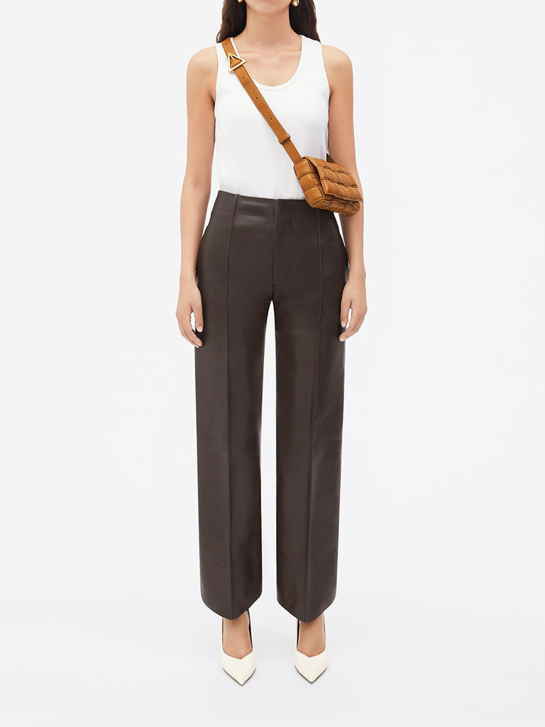 Small Padded Cassette in Camel