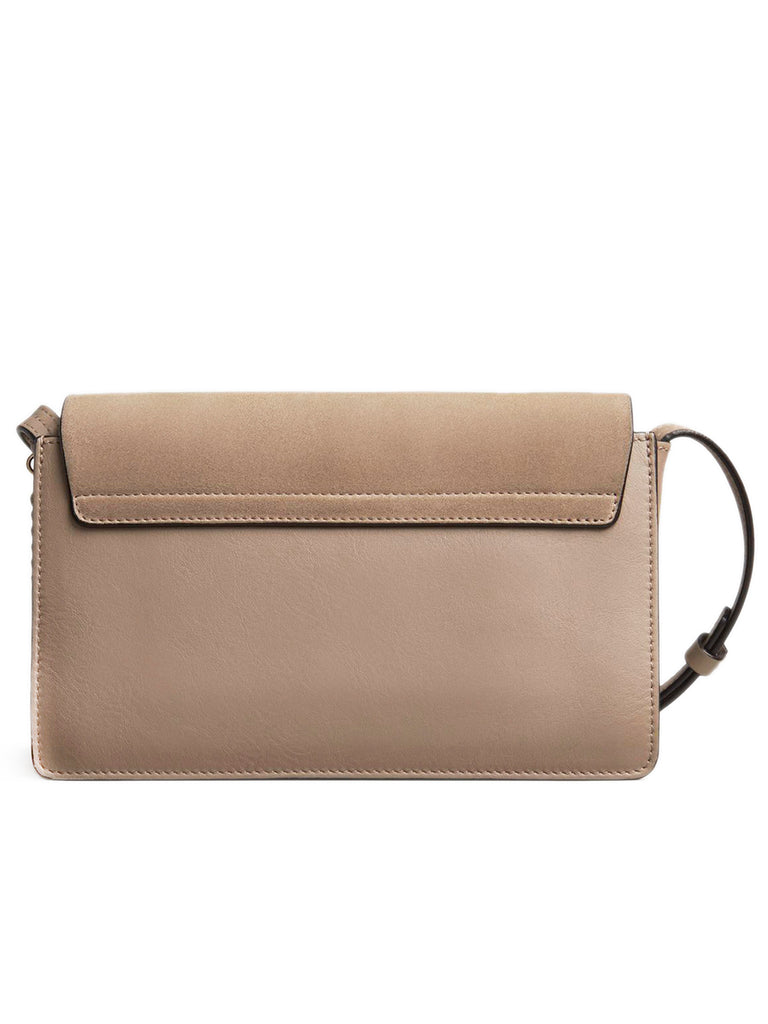 Faye Small Shoulder Bag in Motty Grey