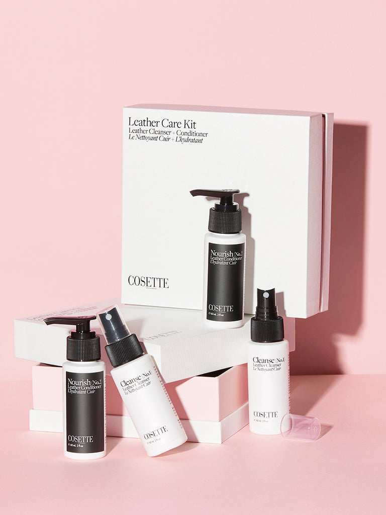 Leather Care Kit with Storage Box