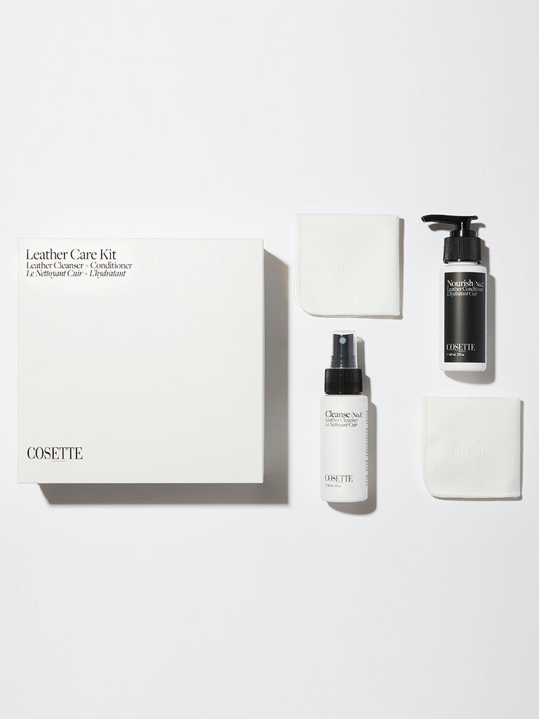 Leather Care Kit with Storage Box