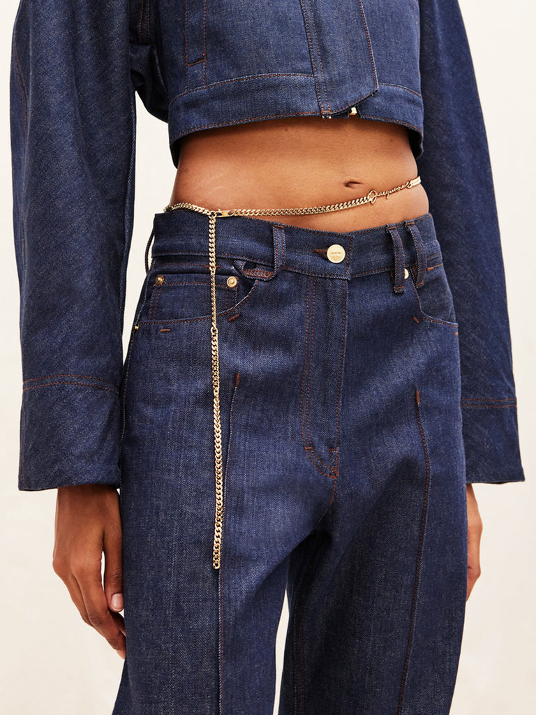 Signature Logo Chain Belt