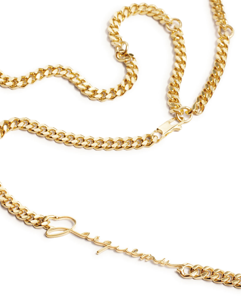 Signature Logo Chain Belt