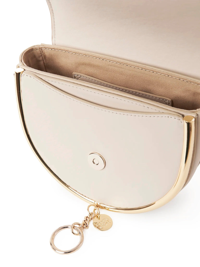 Mara Evening Bag in Cement Beige