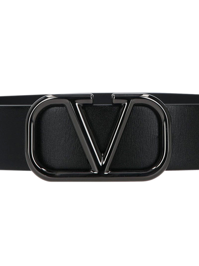 Vlogo Signature Belt in Glossy Calfskin 40mm