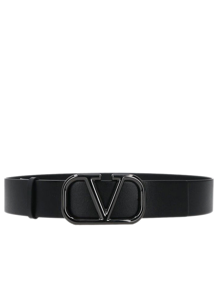 Vlogo Signature Belt in Glossy Calfskin 40mm