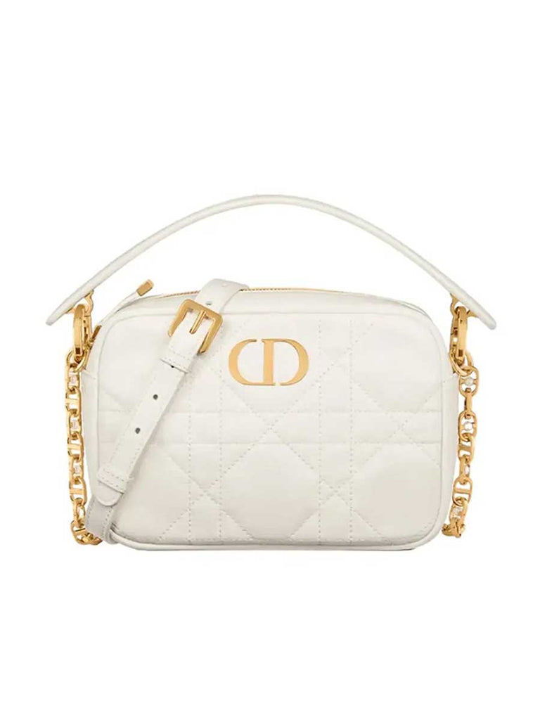 Small Dior Caro Top Handle Camera Bag