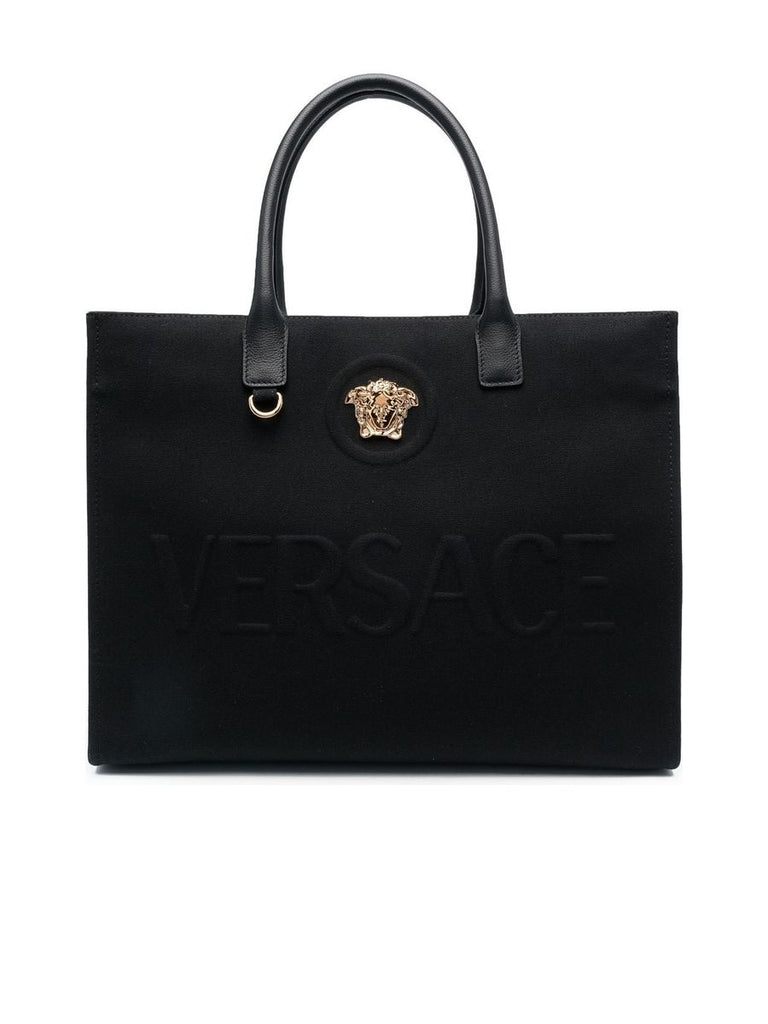 Medusa Plaque Canvas Shopper 0