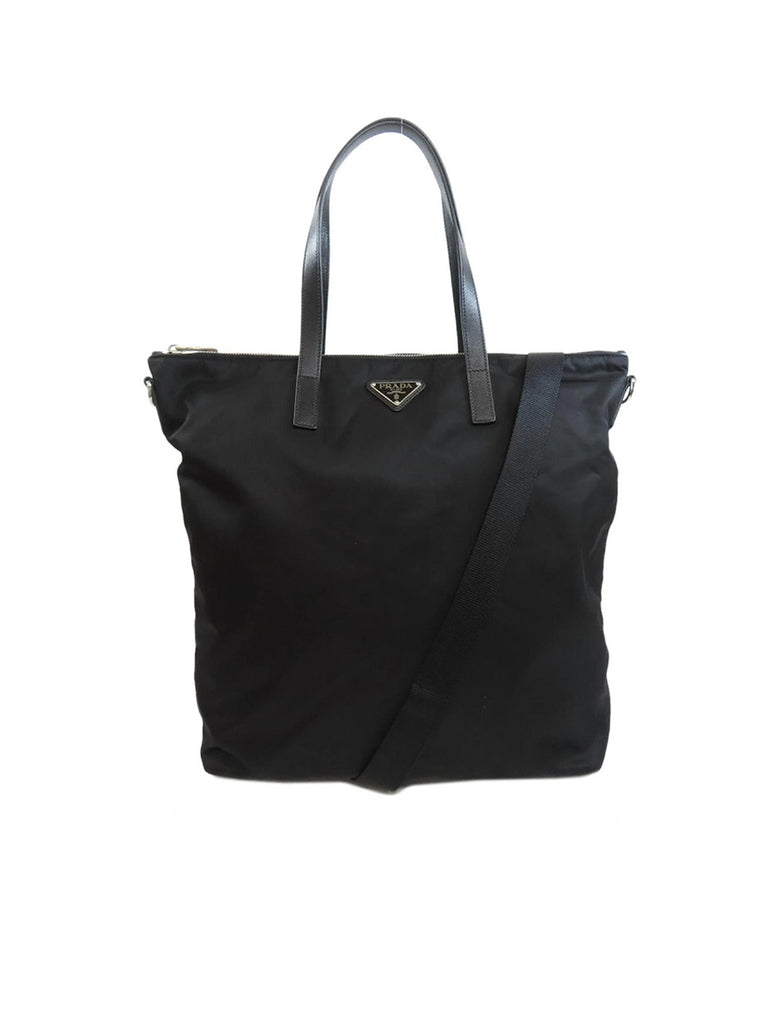 Prada Pattina Nylon Tote Bag