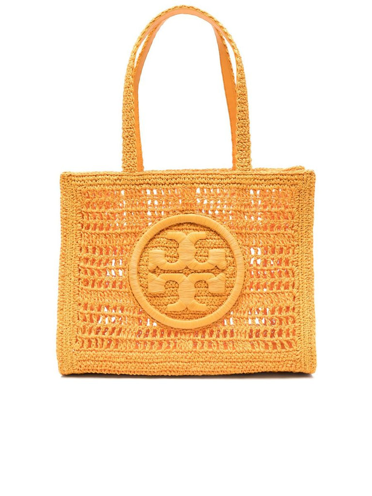 Shopper Bag With Signature Double T Motif 0