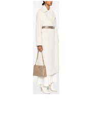 Quilted Shoulder Bag With Chain Straps 1