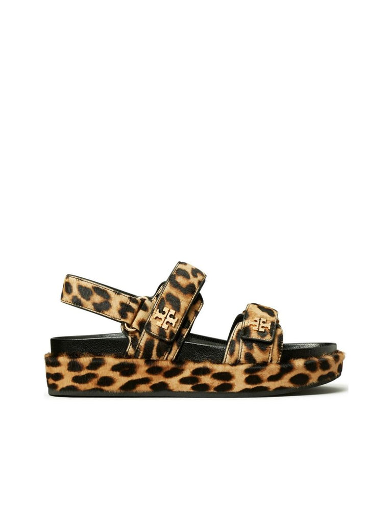 Leopard Print Platform Sandals 0