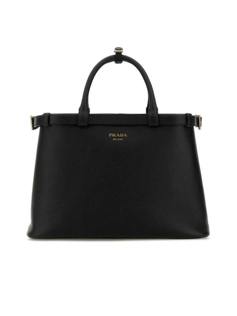 Medium Prada Buckle Handbag 0