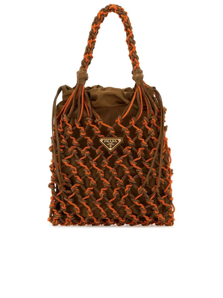 Twotone Mesh Handbag 0
