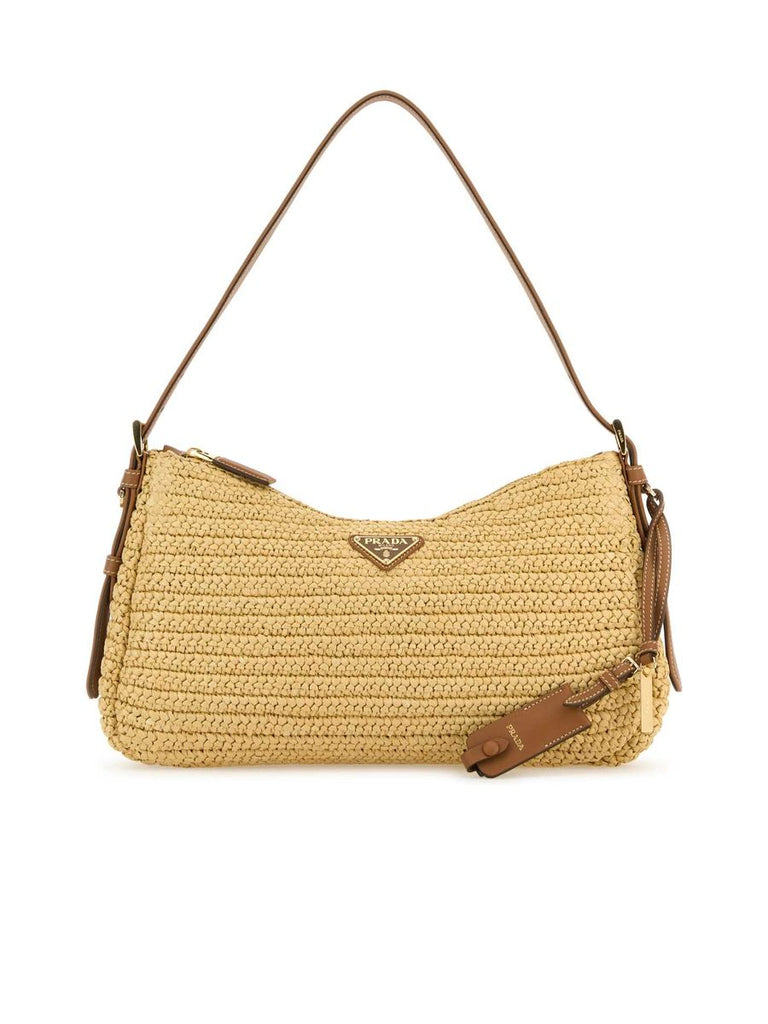 Raffia Large Aime Shoulder Bag 0