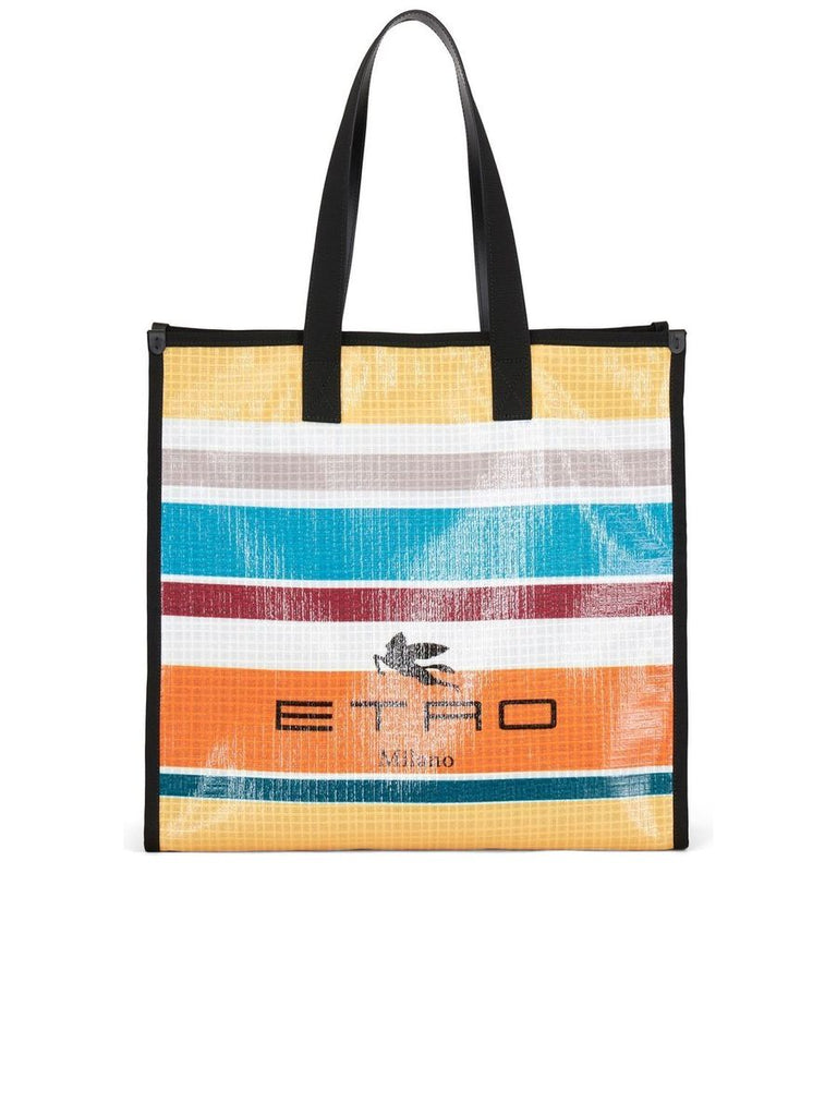 Stripeprint Tote Bag 0