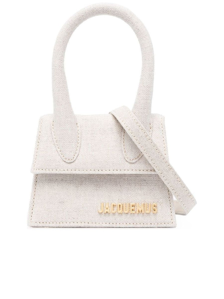 Le Chiquito Moyen Linen Top Handle 0