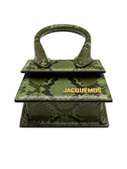 Snakeskin Effect Clutch With Detachable Shoulder Strap 4