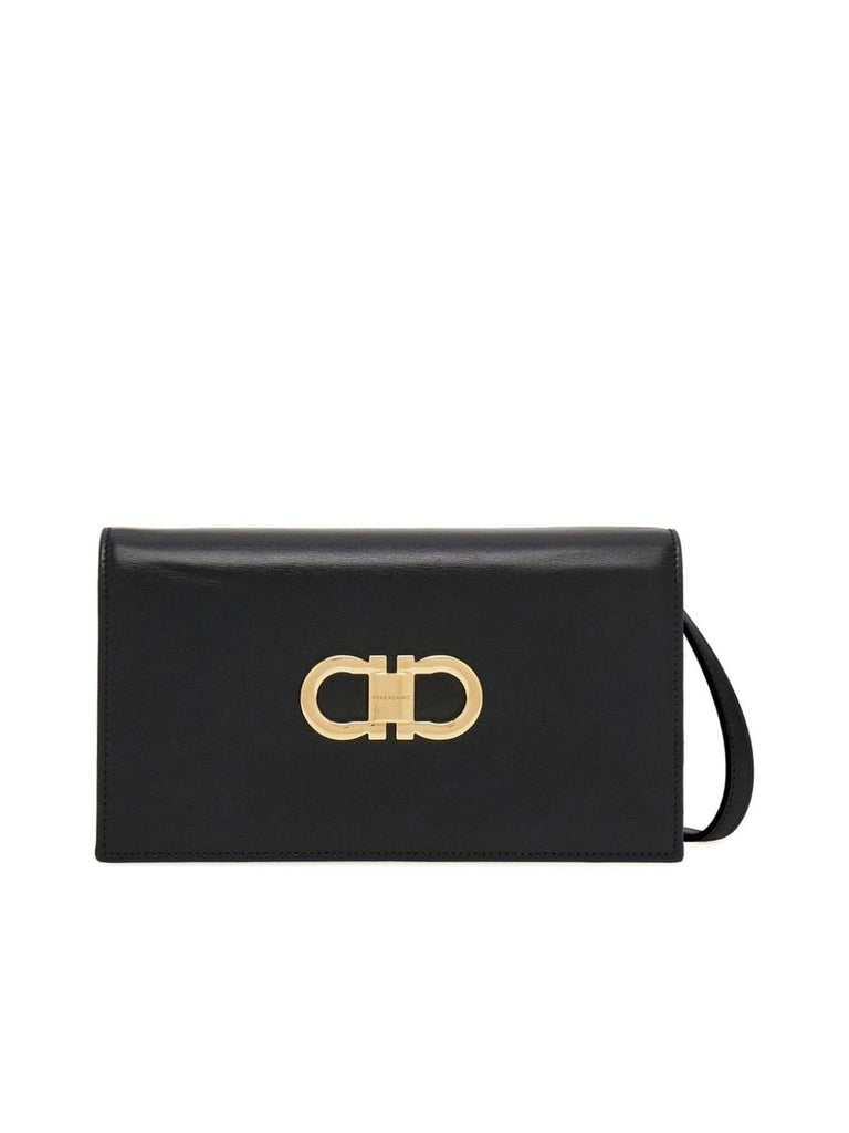Gancini Plaque Clutch 0