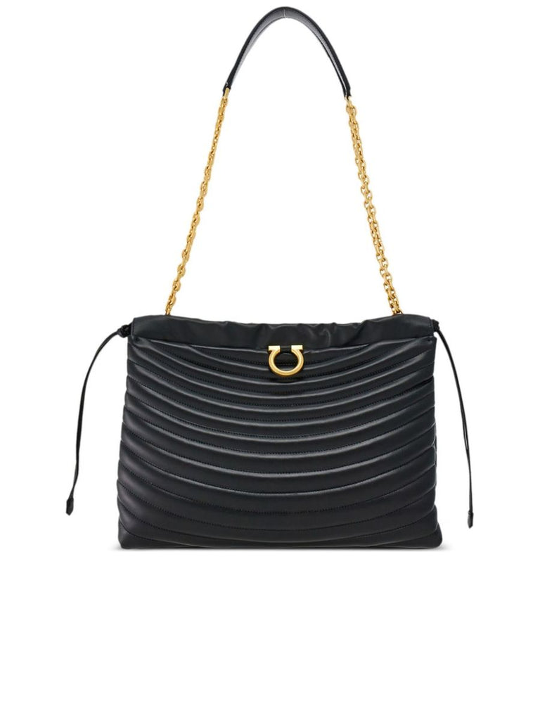 Quilted Shopper With Gancio Plaque 0
