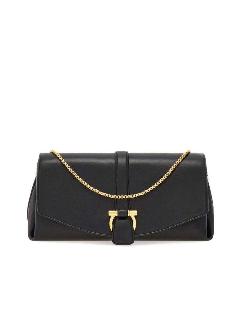 Gancini Buckle Shoulder Bag 0