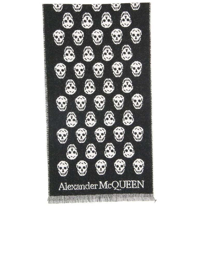 Skull reversible scarf 0