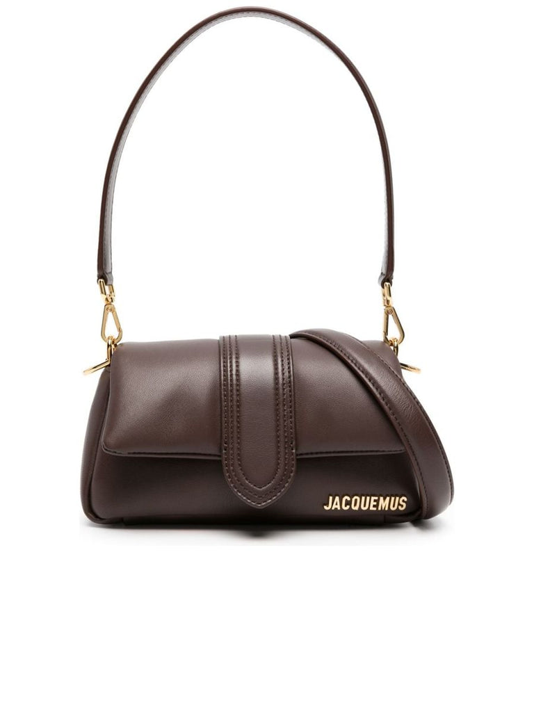 Padded Shoulder Bag With Goldtone Hardware 0
