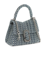 セール☆MARC JACOBS THE MONOGRAM DENIM ST MARC ミニ Marc Jacobs The Washed Monogram Denim St. Marc Mini Top