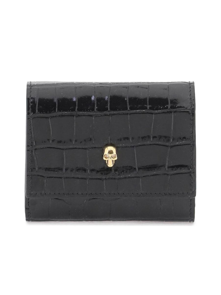 Compact Skull Wallet 0