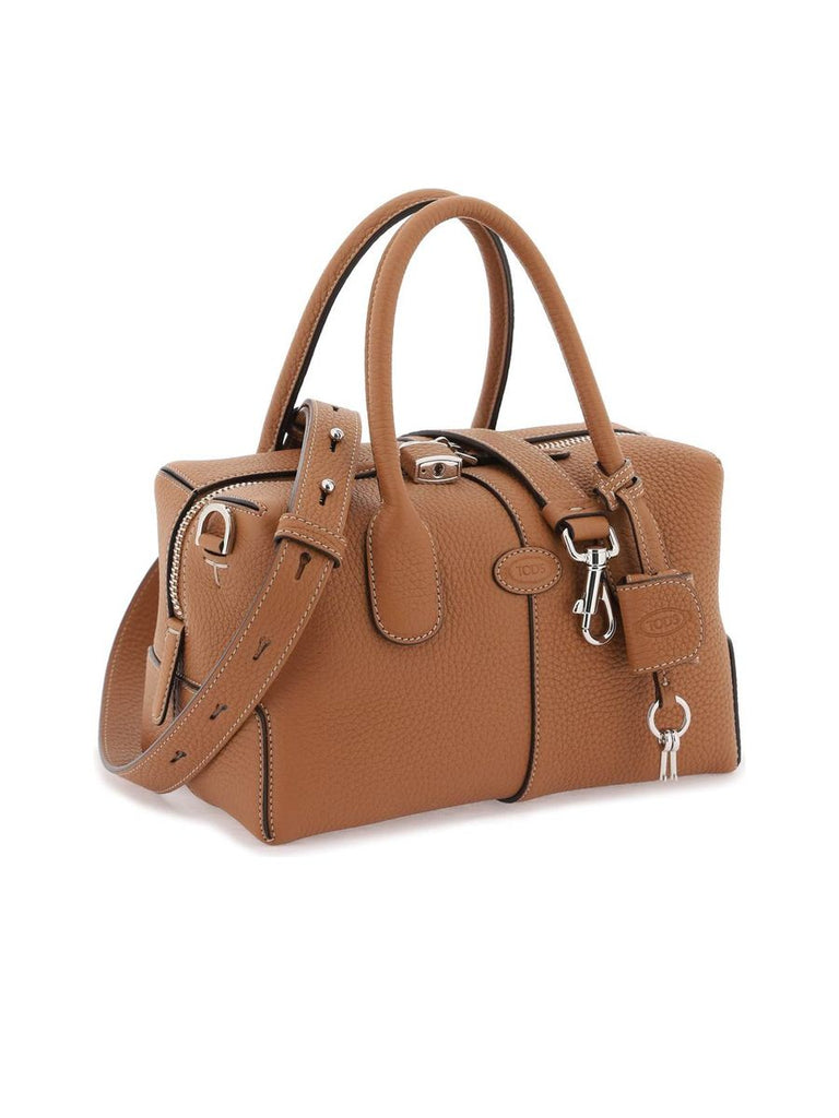 Grained Leather Bowling Bag – COSETTE