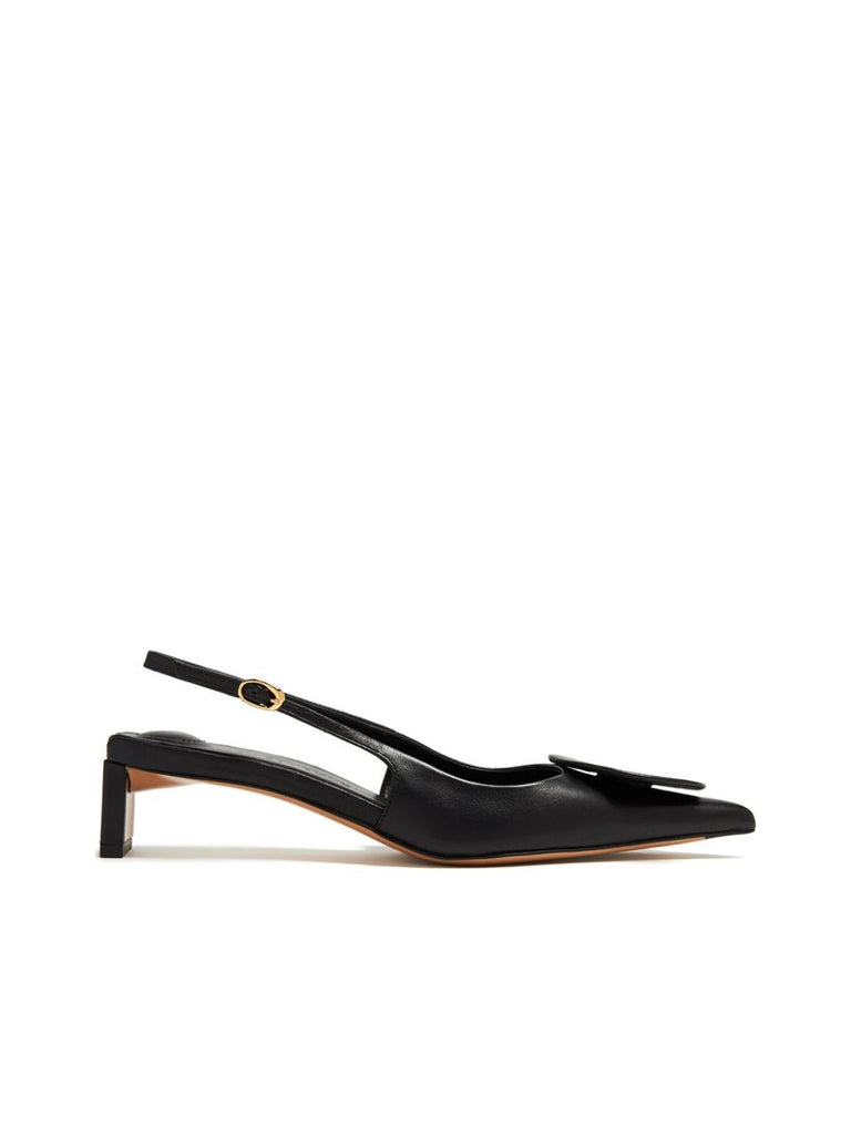 Asymmetric Design Medium Heel 0