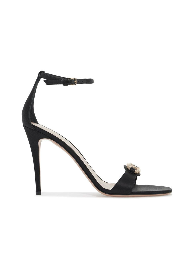 Vlogo Signature Satin Sandals 0