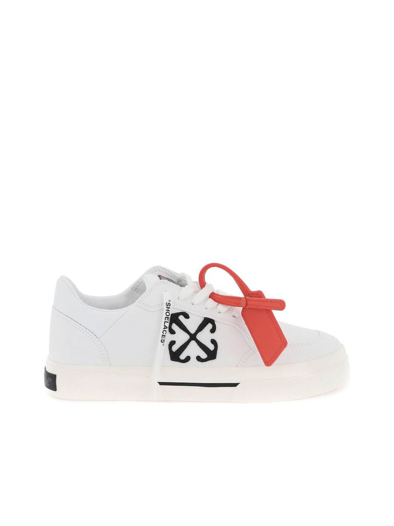 Low Canvas Vulcanized Sneakers 0