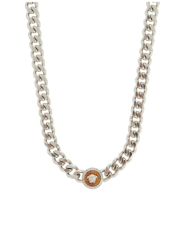 Medusa Chain Necklace With Pendant 1
