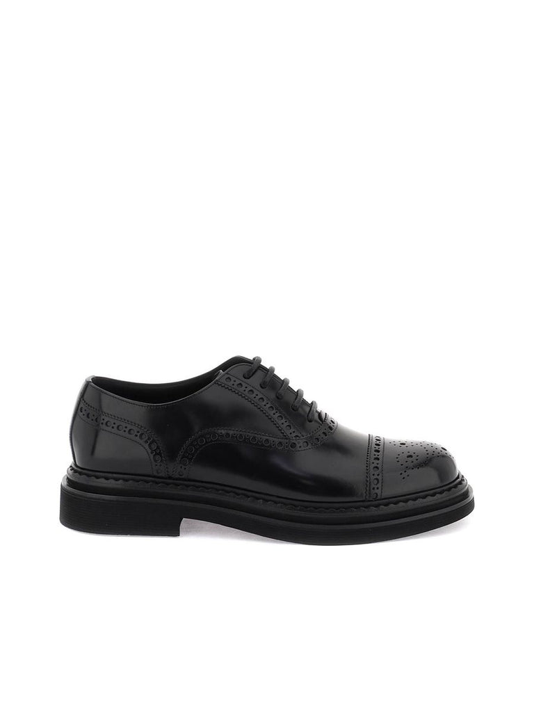 Brushed Leather Oxford Laceups 0