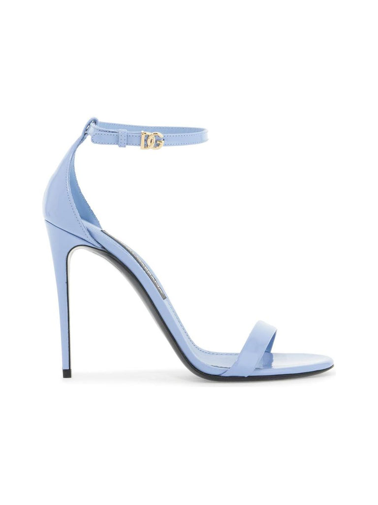 Glossy Leather Sandals 0