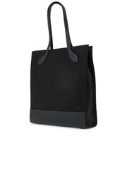 Nylon And Leather Tote Bag 1