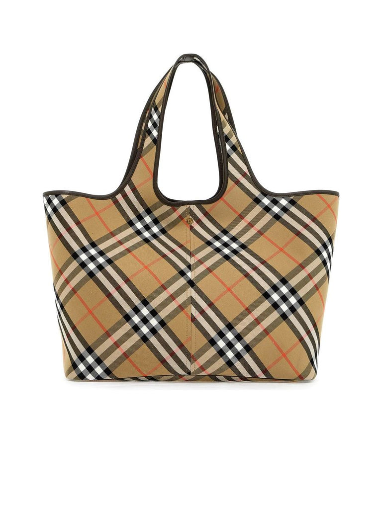 Medium Checkered Tote 0