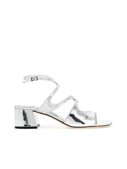 Metallic Leather Azilia  Sandals 0