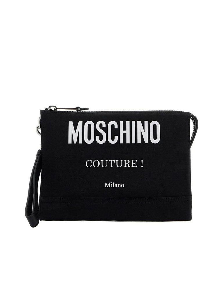 Nylon Logo Pouch With Zip 0