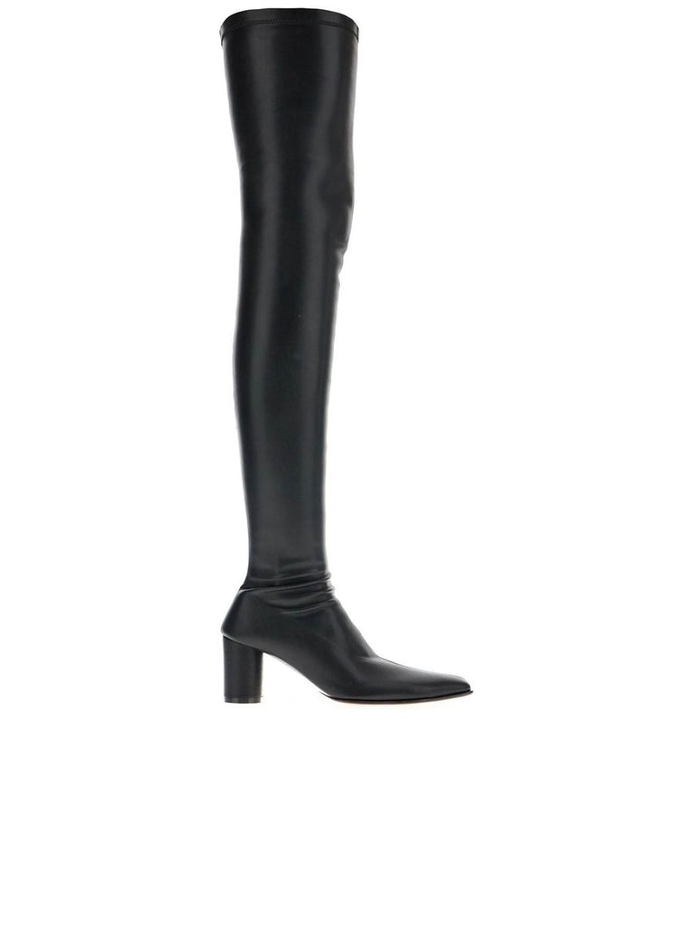 MM Maison Margiela Stretch Nappa Leather Cuissard Boots 0