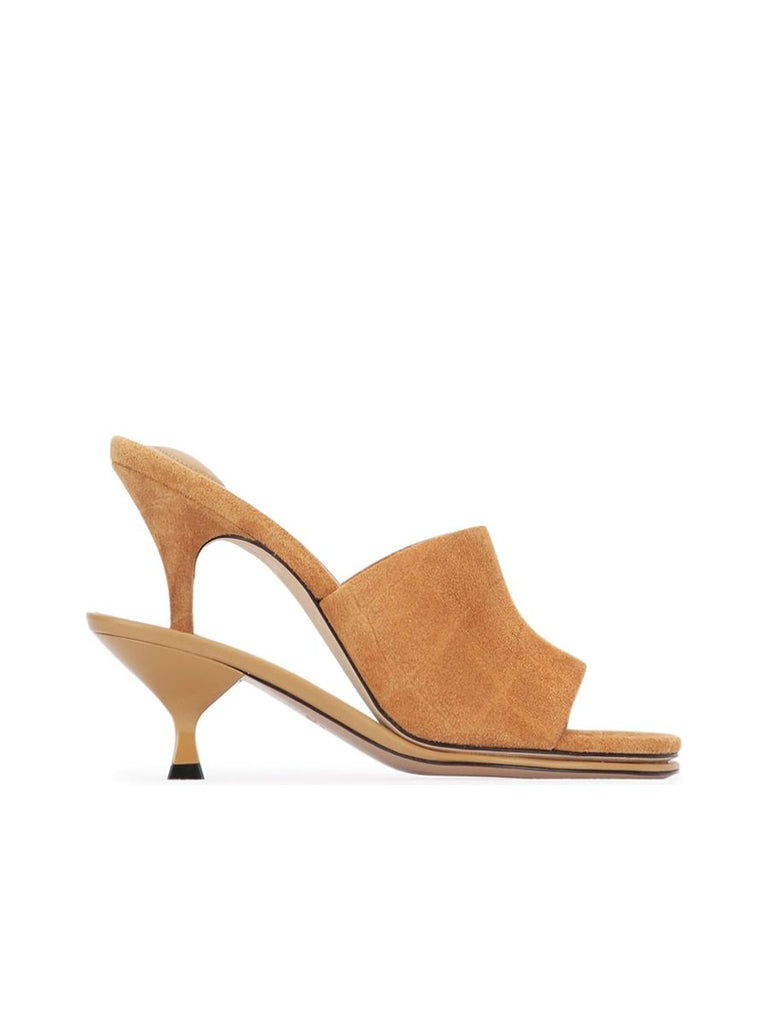 Sophisticated Sculpted Heel Sandals 0