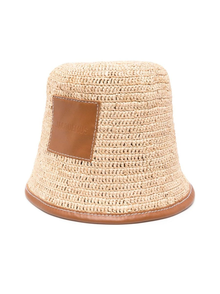 Raffia Bucket Hat 0