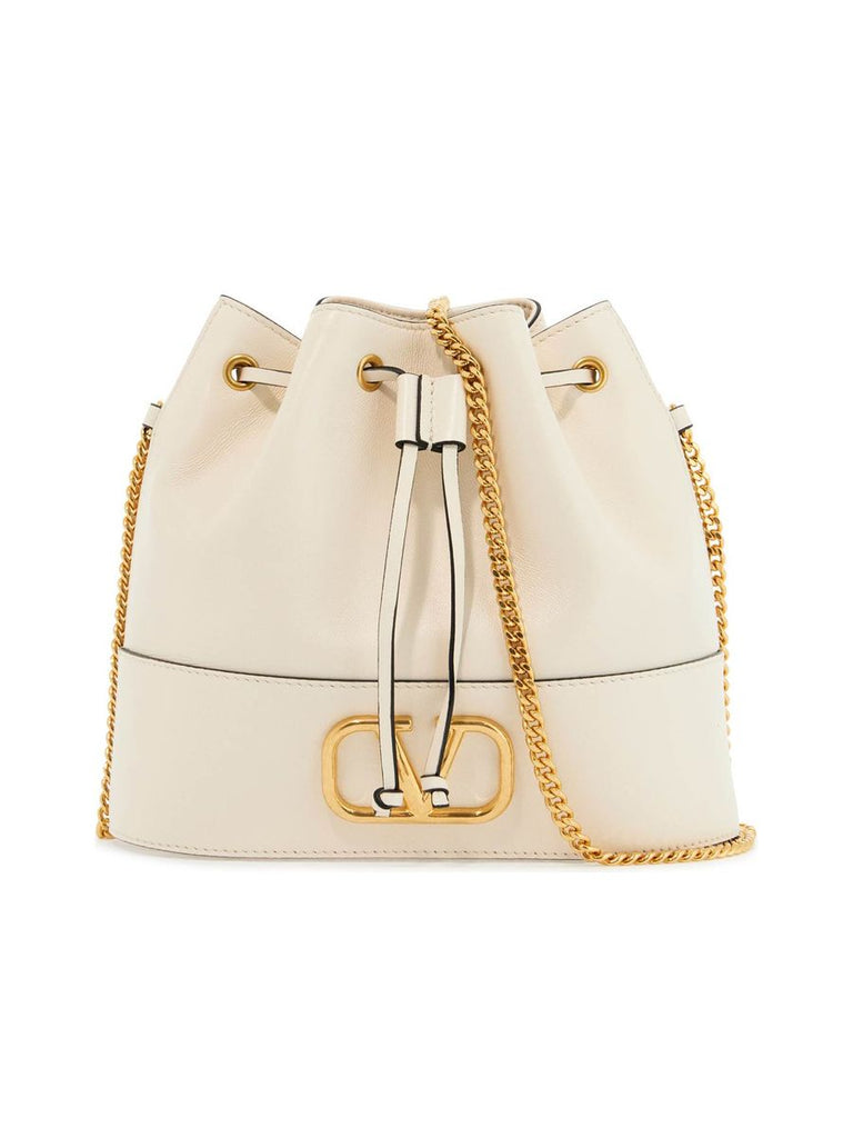 Mini Bucket Bag With Chain Detail 0