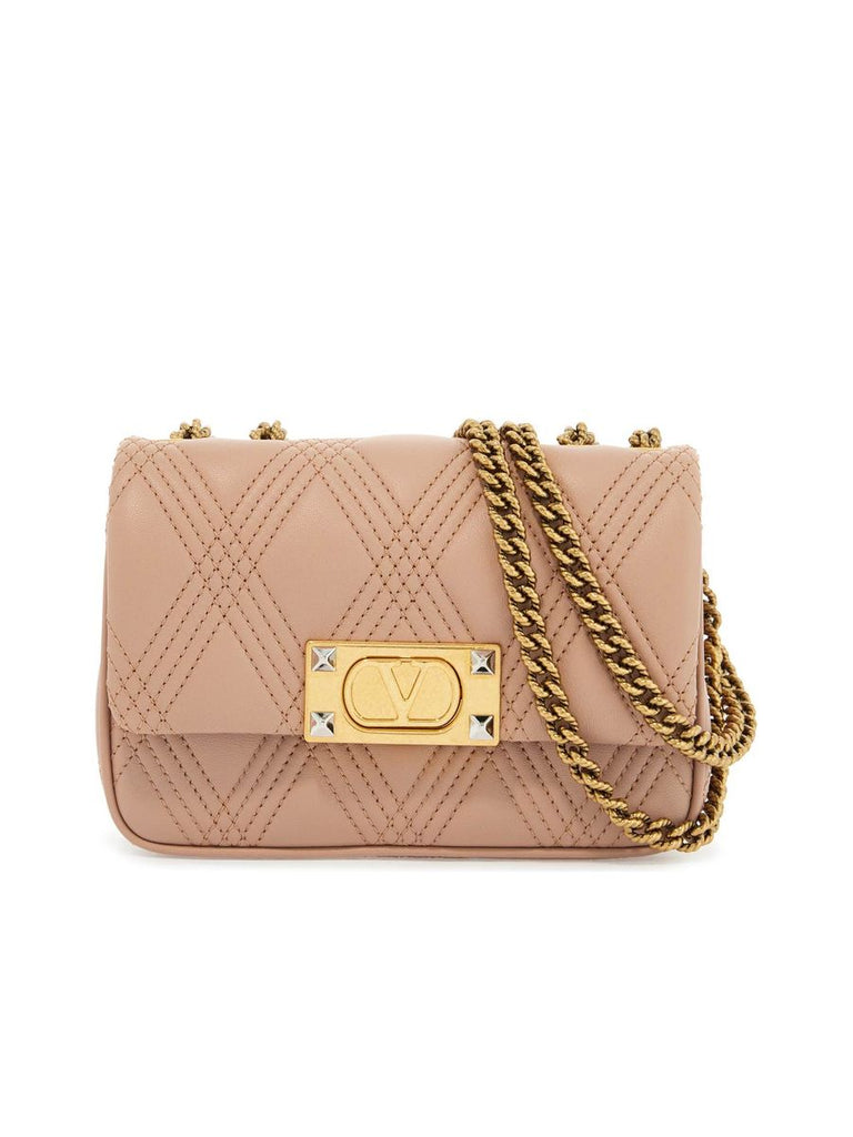 Small Shoulder Bag With Diamond Pattern 0